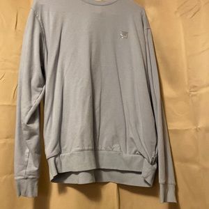 baby blue FILA crewneck